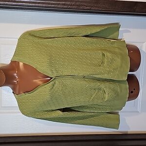 Talbots 3x v neck cardi